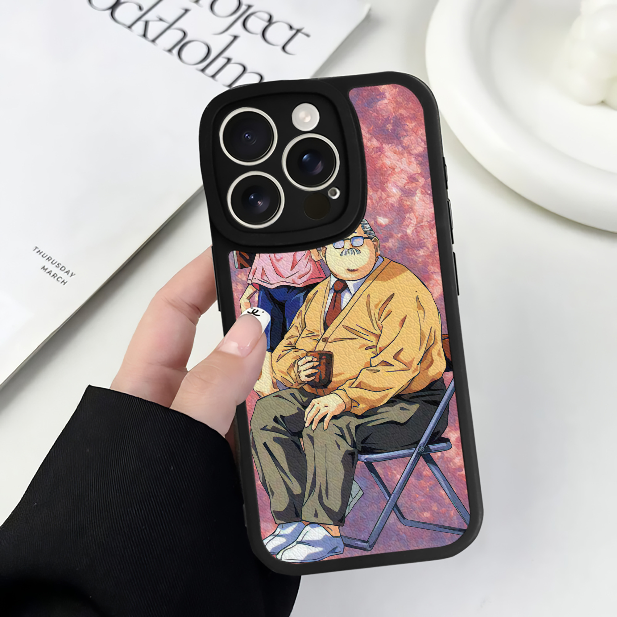 （画像用） SLAM DUNK／スラムダンク 【iPhone 16シリーズ対応】シリコンスマホケース（レザー調） 材質：シリコン